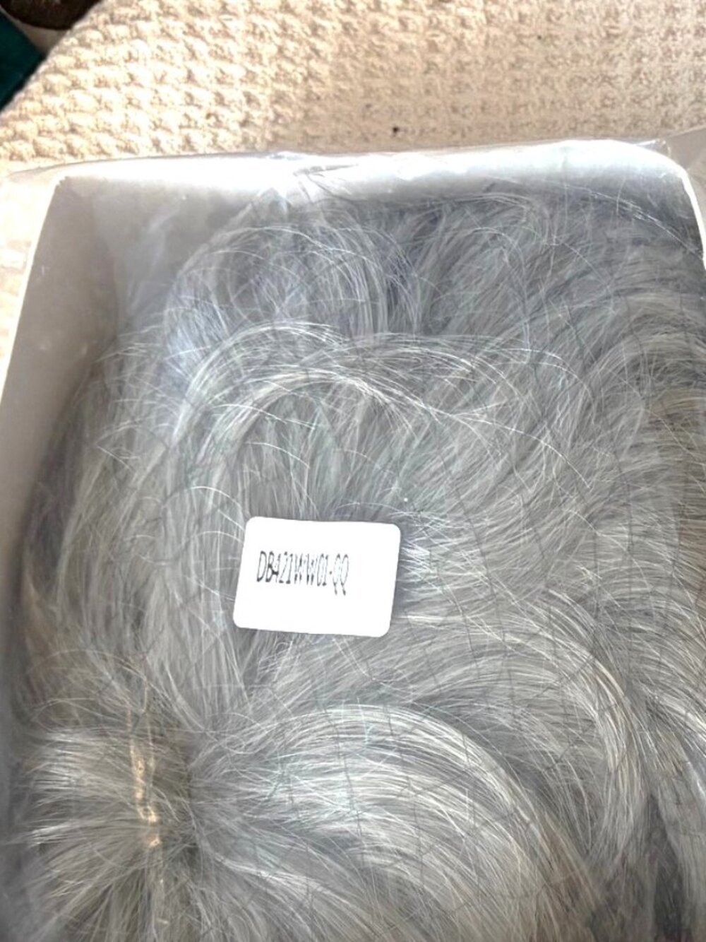NWT Hair Toppers for Women w/Thinning Hair- Clip-In Synthetic grey